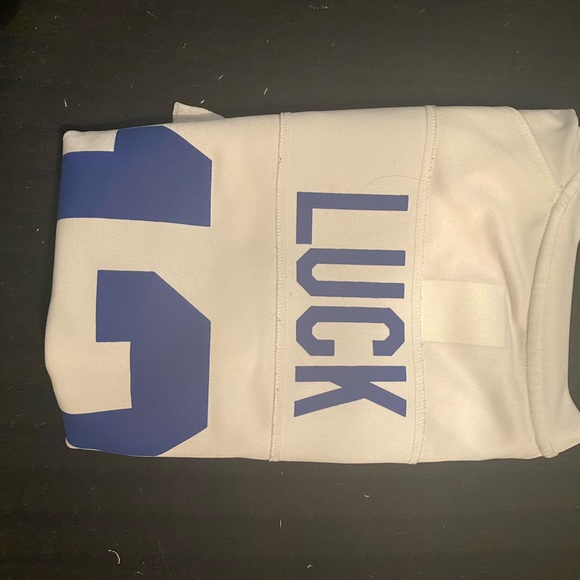 #12 LUCK jersey. One of a kind!!! Same as new. - Picture 3 of 5